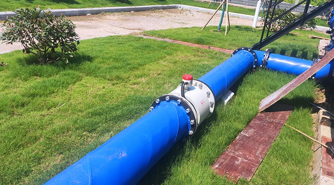 Sinomeasure Flowmeter used in Junshan Wastewater Treatment Plant
