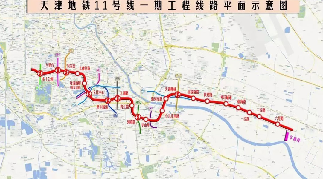 Sinomeasure participated in this subway with an investment of over 25.6 billion yuan