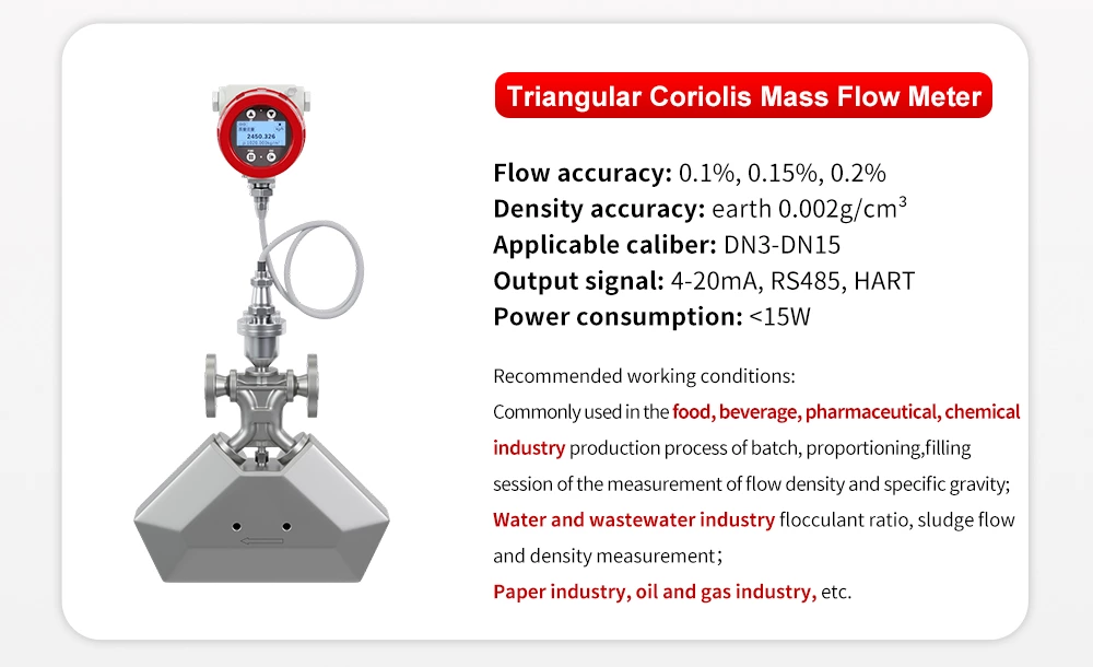 FCC-300 Coriolis Mass Flowmeter