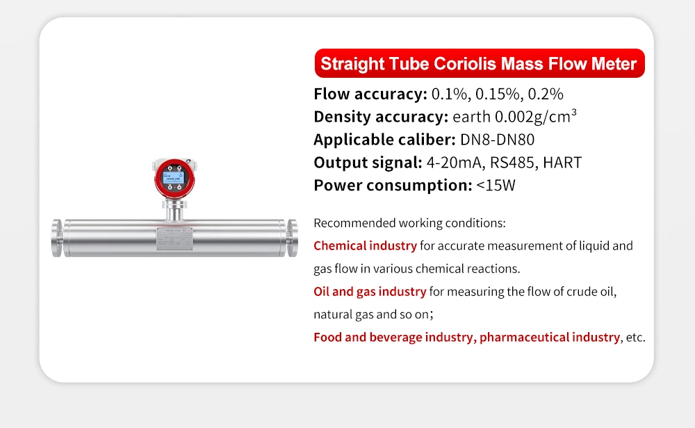 FCC-300 Coriolis Mass Flowmeter