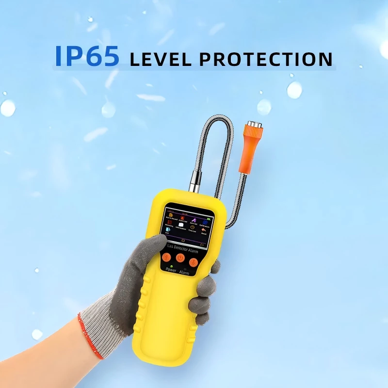 KP816 Portable 4 Gas Detector O2/H2S/CO/LEL Confined Space Air Monitor