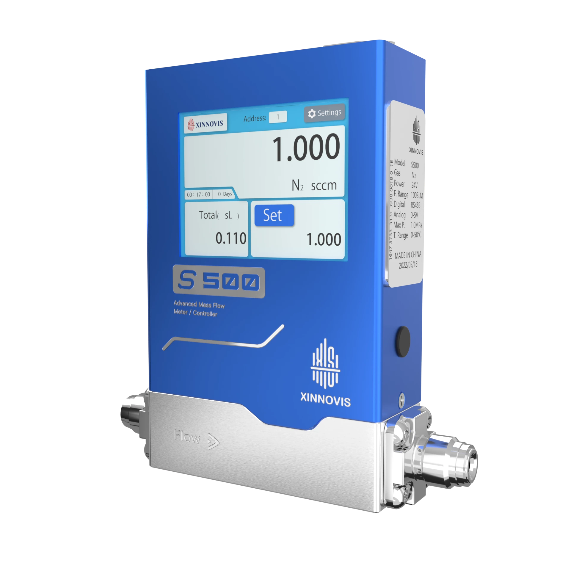S500 Gas Mass Flow controller