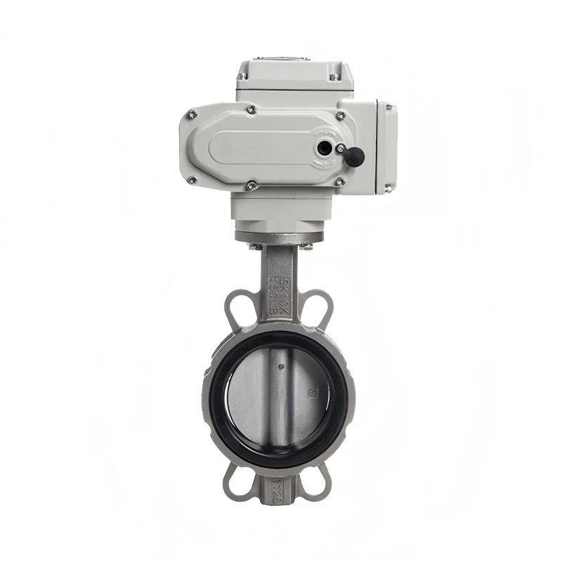 Electric stainless steel butterfly valve