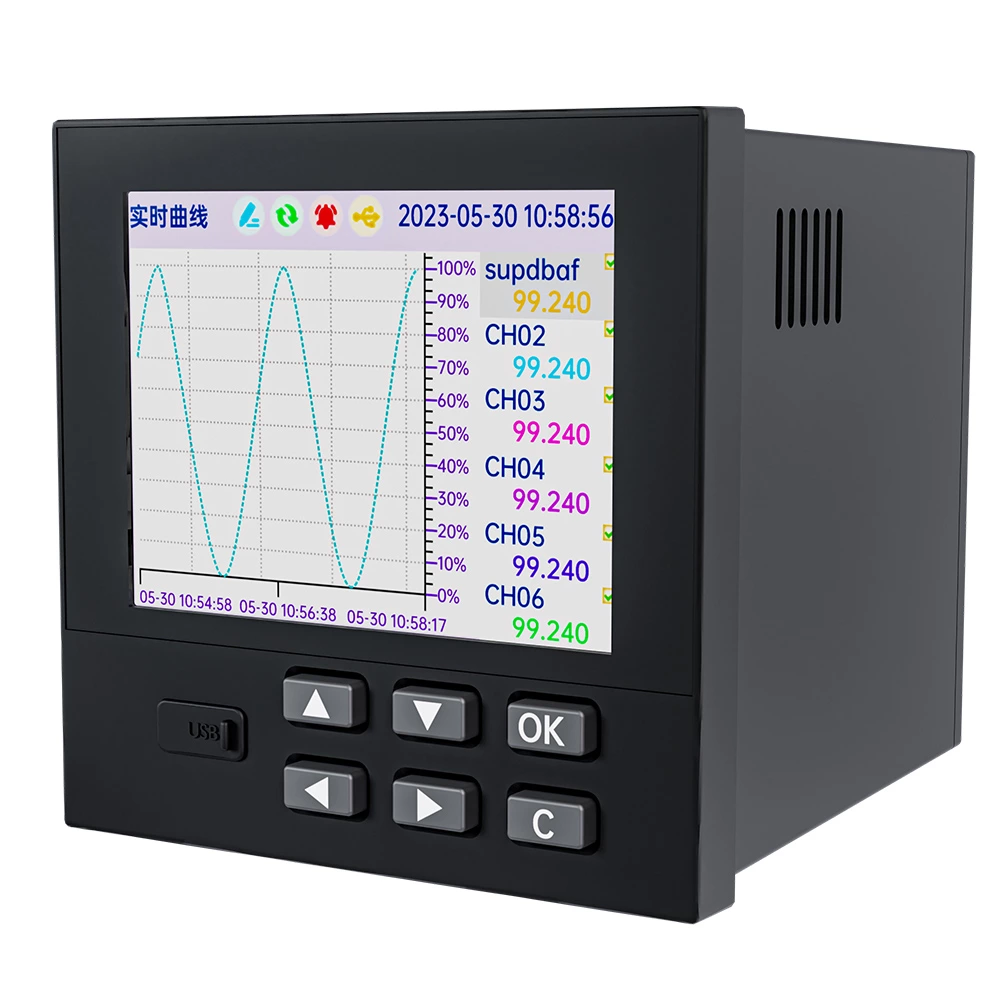 SIN-RN3000 18-channel analog signal input paperless recorder