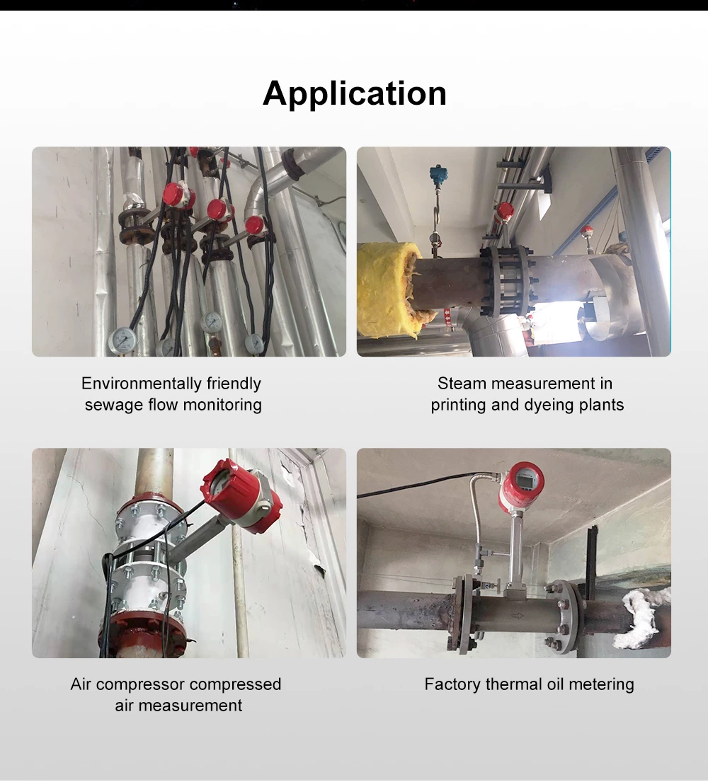 SIN-LUGB-C Intelligent anti-vibration vortex flowmeter