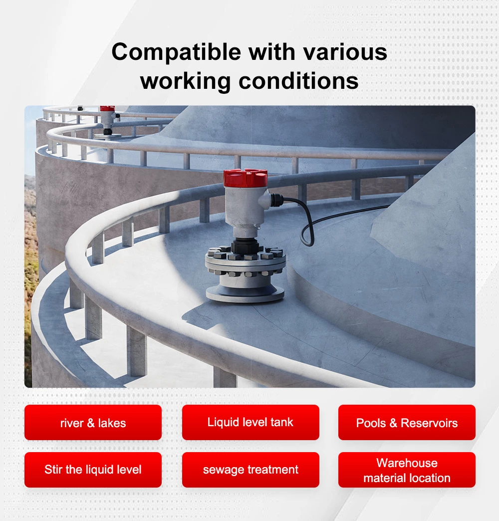WSR550 76-81GHz Radar level transmitter