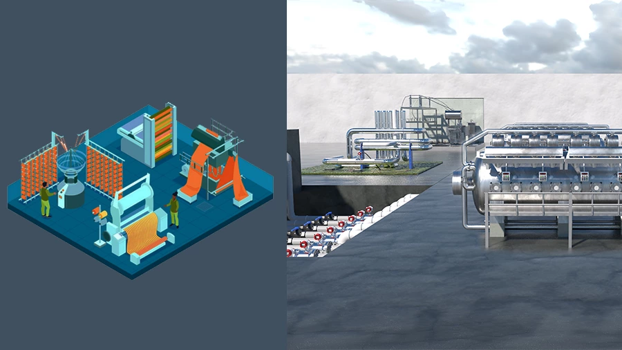 Industrial Dyeing Wastewater Flow Measurement