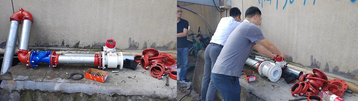 Electromagnetic Flow Meter Solution for Textile Dyeing Wastewater Measurement