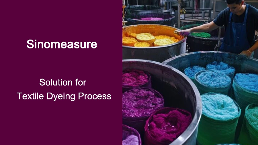 Flow Measurement Solution for Textile Dyeing Process