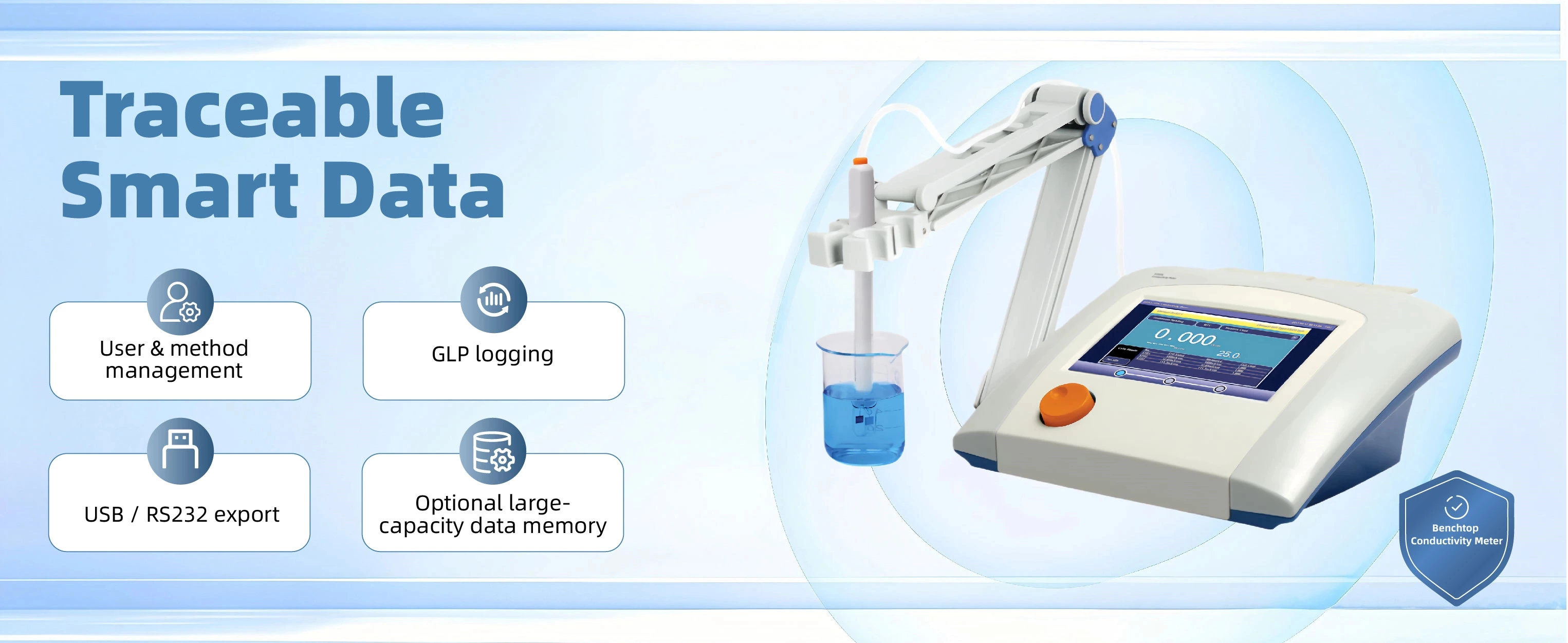 SIN-EC600L Benchtop Conductivity Meter