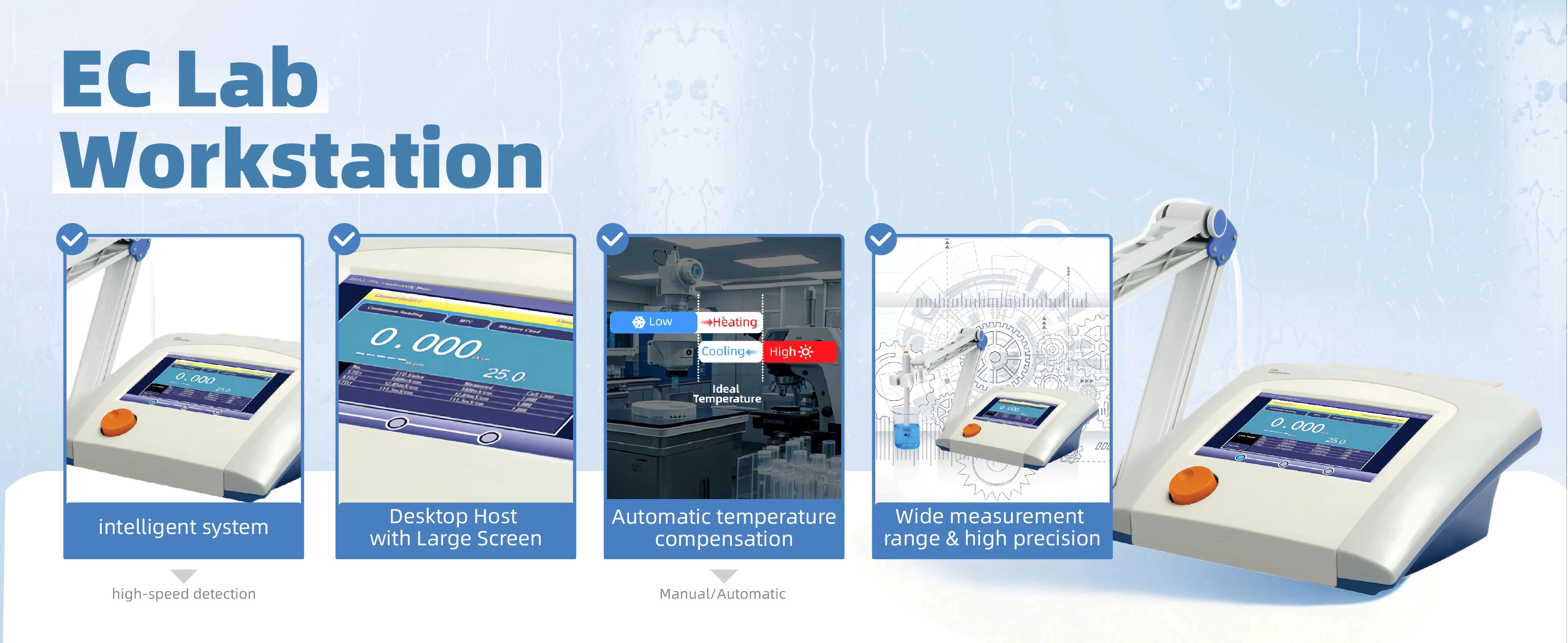 SIN-EC600L Benchtop Conductivity Meter