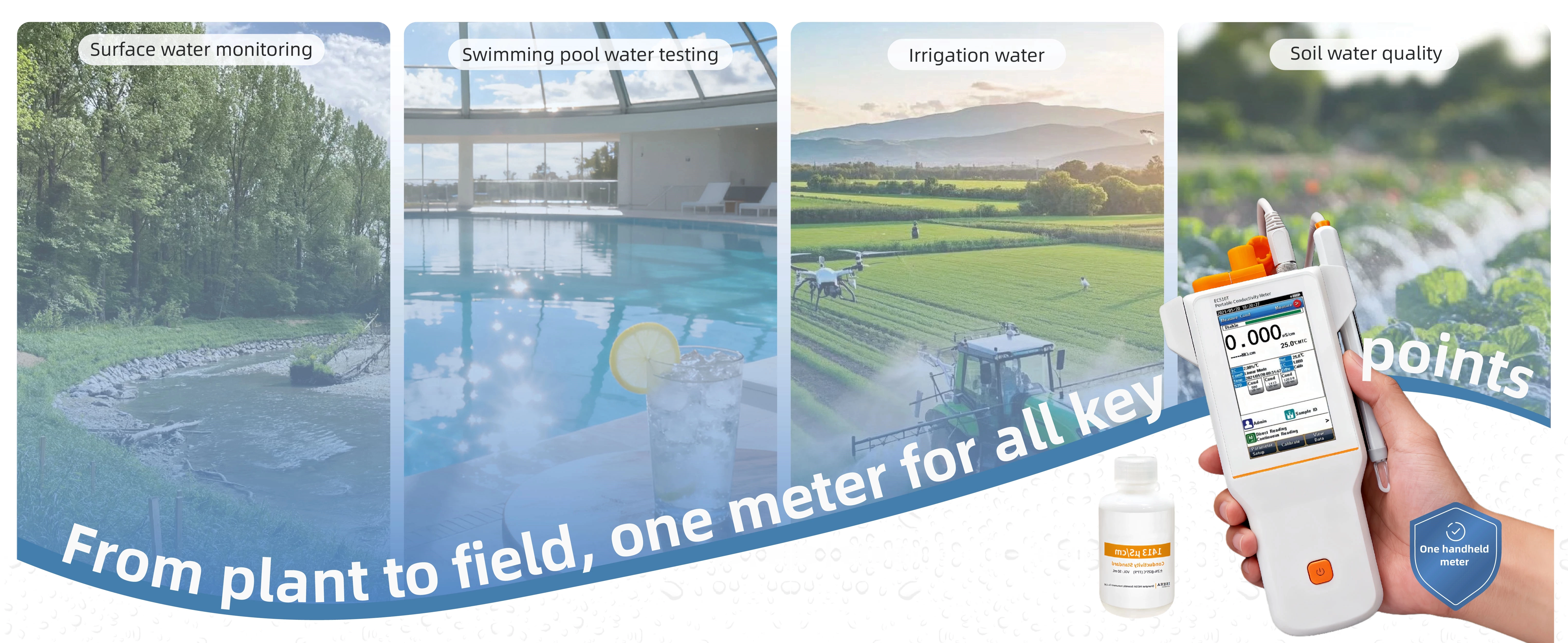 SIN-EC510T Portable Conductivity Meter