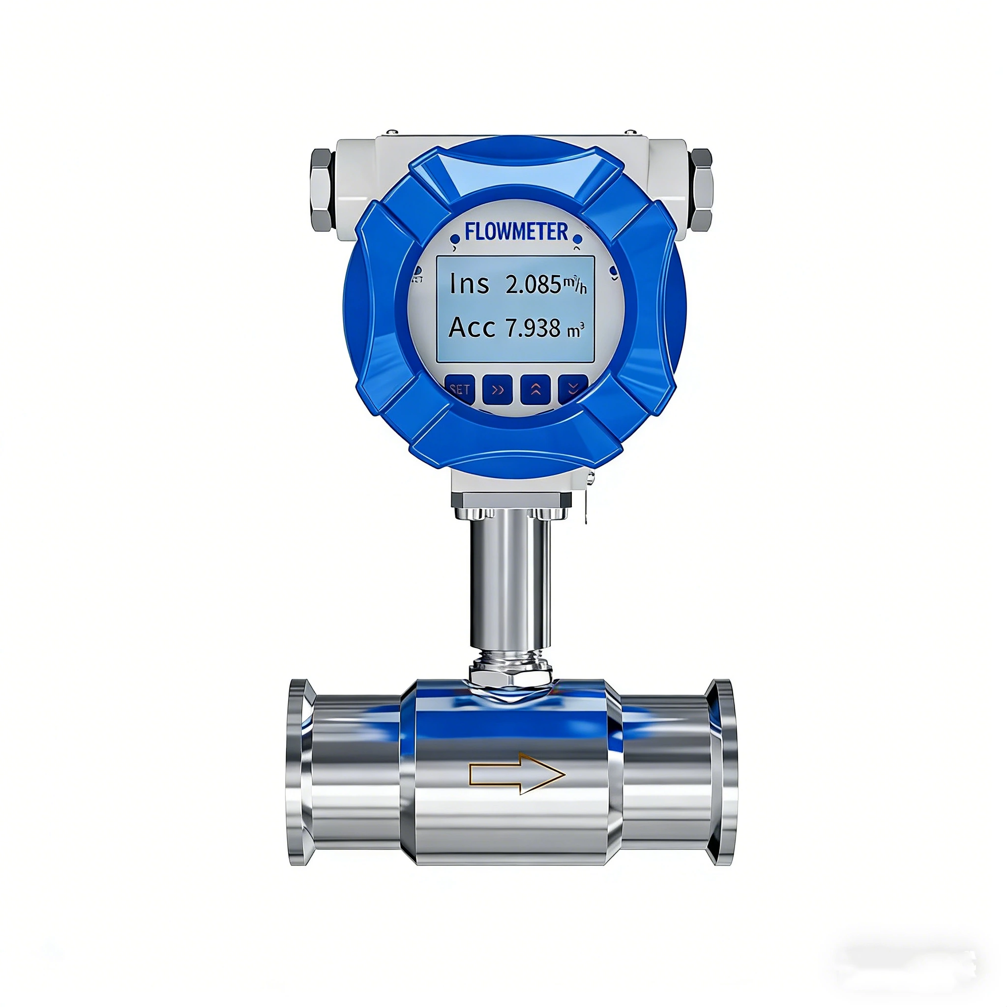 SIN-LWGY Turbine flowmeter thread connection
