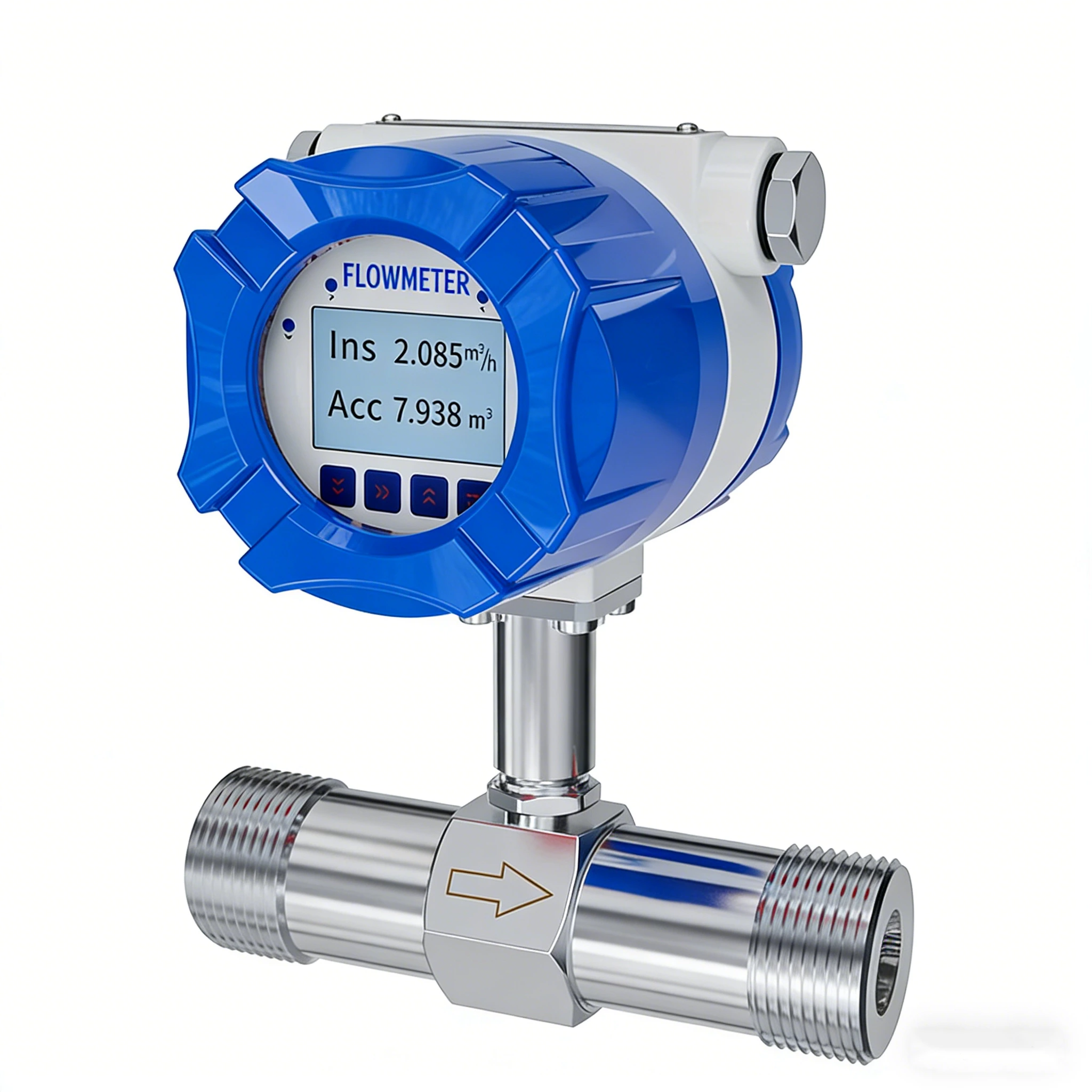 Резьбовое соединение расходомера турбины SIN-LWGY