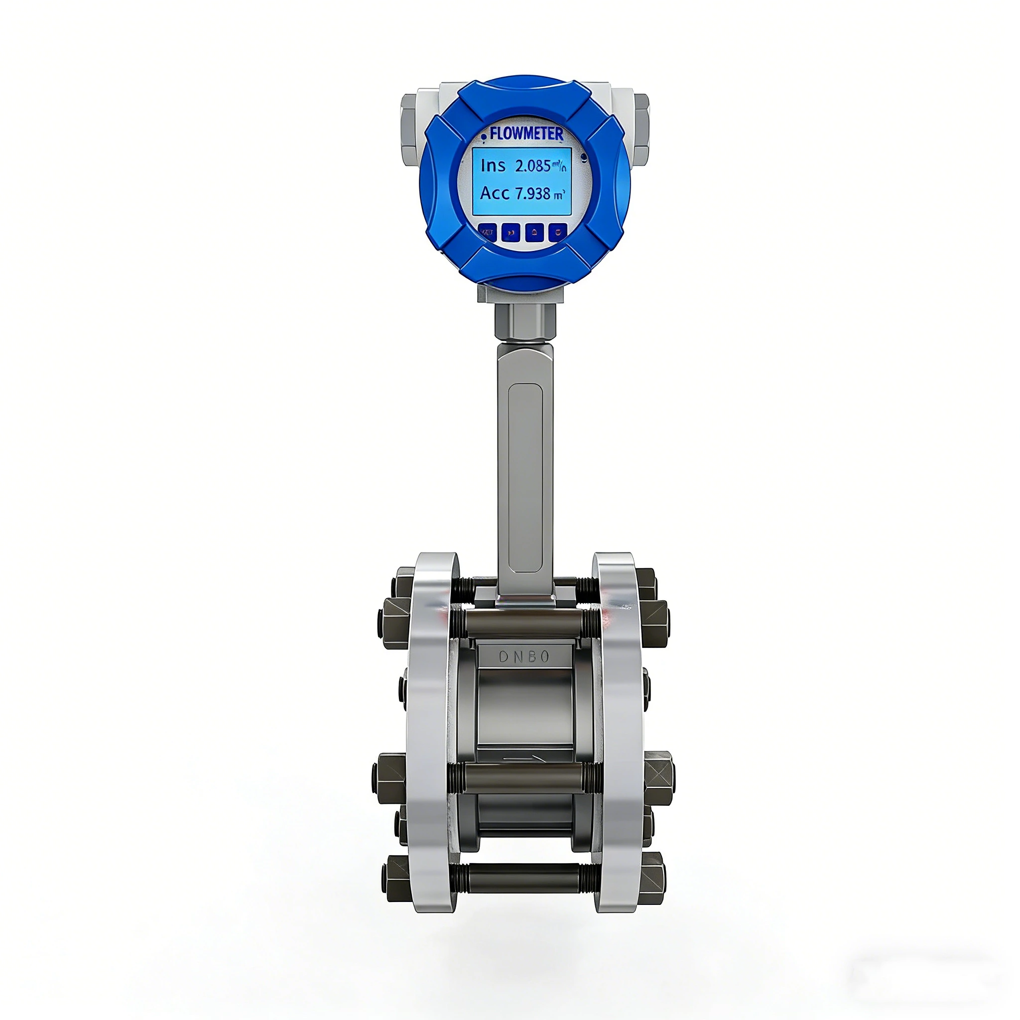 Установка пластины вихревого расходомера SIN-LUGB