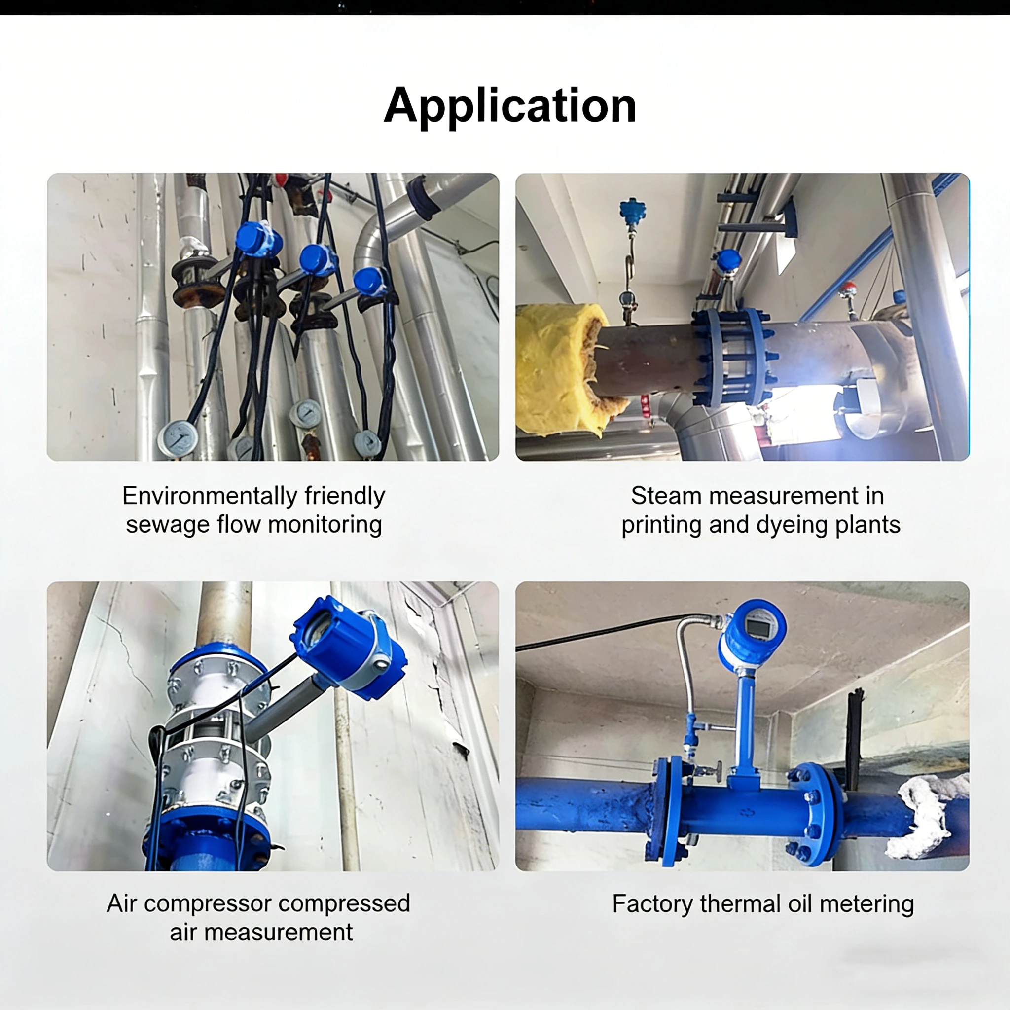 SIN-LUGB-C Intelligent anti-vibration vortex flowmeter